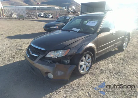 2008 Subaru Outback 2.5I Limited/2.5I Limited L.l. Bean Edition z USA, uszkodzony, nr VIN 4S4BP62C687337477